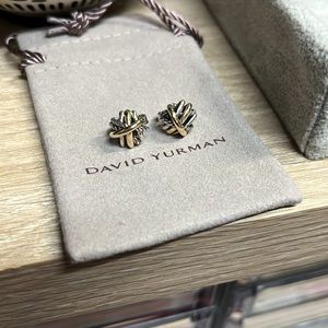 David Yurman Crossover Stud Earrings